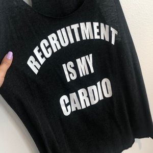 Sorority Recruitment Workout Racerback